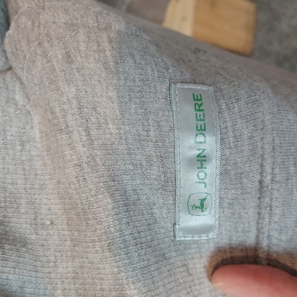 John Deere Full Zip Up Sweatshirt - Picture 3 of 9